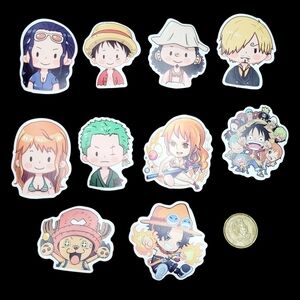 3/$20 10pcs Brand New Waterproof One Piece Stickers #4